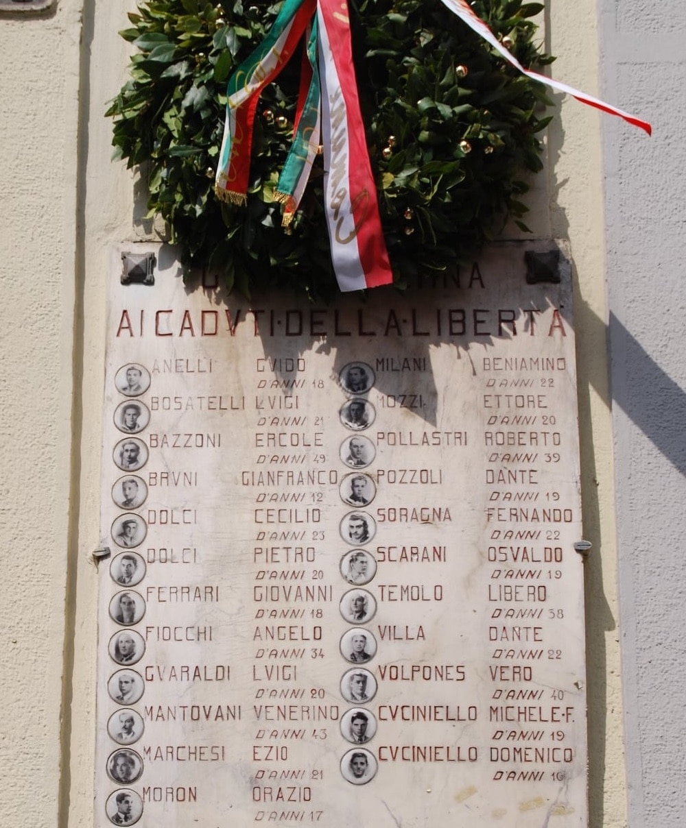 Lapide via Padova 61 Milano